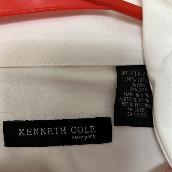 NWT Kenneth cole button down size: XL - Picture 6 of 9